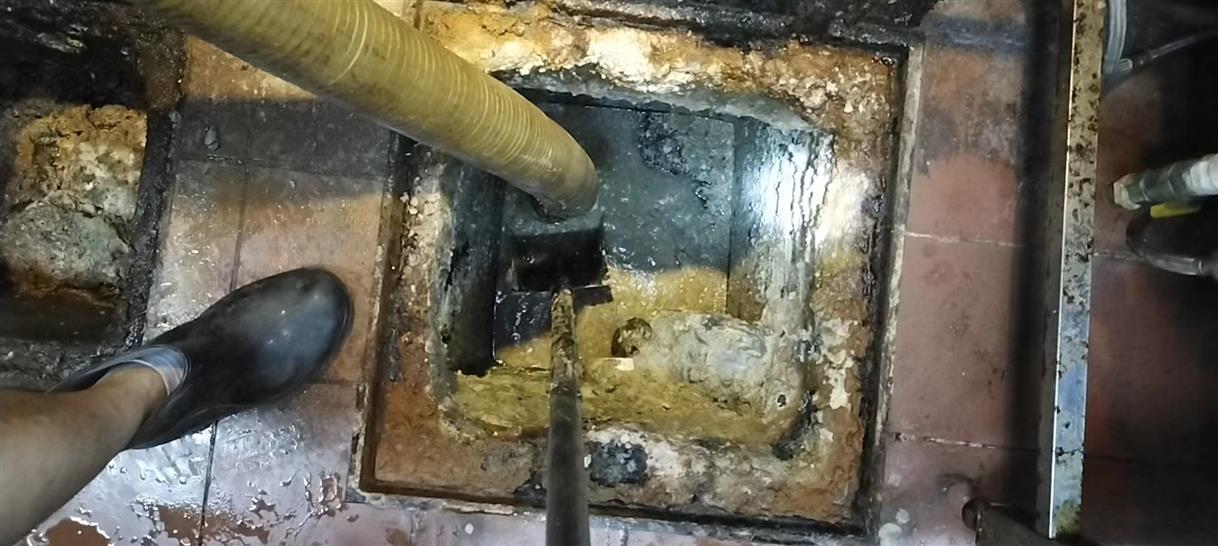 马鞍山化油池清理-污水池清掏